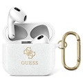 Étui en TPU AirPods 3 Guess 4G Glitter Collection - Transparente