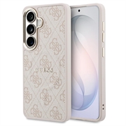 Coque Samsung Galaxy S26 Guess 4G Gold Frame - Compatible MagSafe - Rose