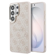 Coque Samsung Galaxy S26 Ultra Guess 4G Gold Frame - Compatible MagSafe - Rose