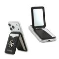 Porte-cartes magnétique Guess 4G Miroir avec fonction support - Noir