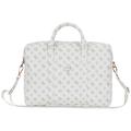 Sacoche pour ordinateur portable Guess 4G Peony - 16" - Blanc