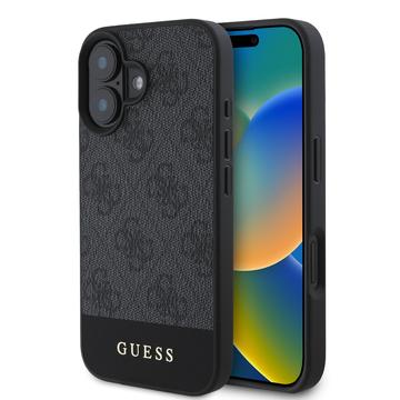 Coque Hybride iPhone 16 Guess 4G Stripe