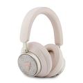 Casque sans fil Guess 4G Triangle Logo ENC avec étui de transport - Rose