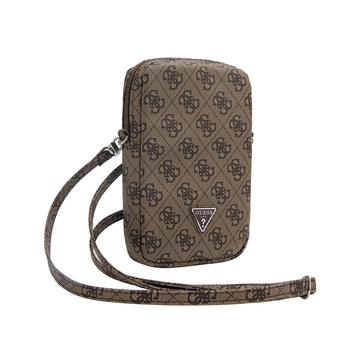 Sac à bandoulière Guess 4G Triangle Logo Smartphone - Marron