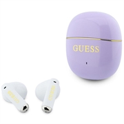 Écouteurs sans fil TWS Guess Gold Line Glossy Classic Logo - Violet
