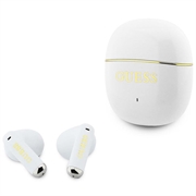 Écouteurs sans fil TWS Guess Gold Line Glossy Classic Logo - Blanc