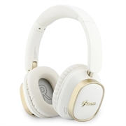 Casque sans fil ENC Guess Rectangle Metal Script Logo - Blanc