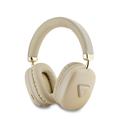 Casque sans fil Guess Saffiano Triangle Logo - Doré