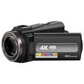 HDV-254KM Caméra vidéo numérique 4K avec zoom 16X, WiFi - Noir
