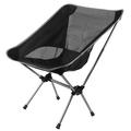 HS-334 Chaise lune de camping en plein air - Noir / Gris