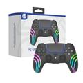 Manette de jeu sans fil HS-PS5230 avec gyroscope à 6 axes et écran RVB pour PlayStation 5/PC - Noir