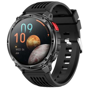 HT33 Montre intelligente Bluetooth pour la surveillance de la santé avec langue danoise - Écran IPS 1,7"