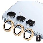 Protecteur Objectif Samsung Galaxy S26+ en Verre Trempé Hat Prince Glitter - Doré