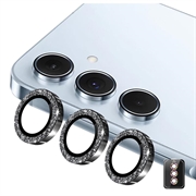 Protecteur Objectif Samsung Galaxy S26/S26 Pro en Verre Trempé Hat Prince Glitter - Noir