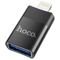 Adaptateur OTG Hoco UA17 USB 2.0 vers Lightning - Noir