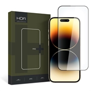 Protecteur d’Écran iPhone 15 en Verre Trempé - Hofi Premium Pro+ - Bord Noir