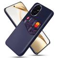 Coque Honor 200avec Porte-Cartes KSQ - Bleue