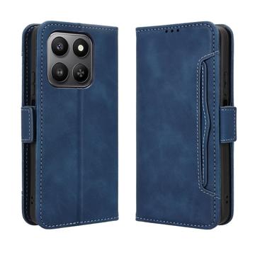 Étui portefeuille Honor 400 Smart 5G/4G/X7d 4G Porte-Cartes - Bleu