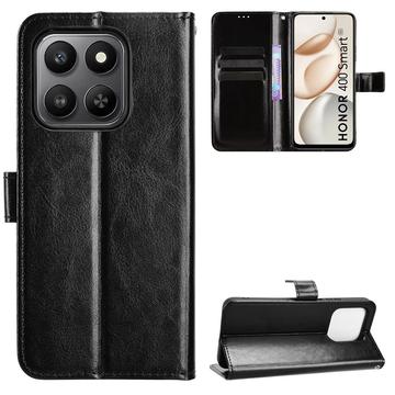 Étui portefeuille Honor 400 Smart avec support - Noir