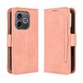 Étui portefeuille Honor 600 Lite Porte-Cartes - Rose