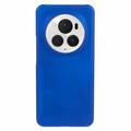 Coque Honor Magic6 Pro en Plastique Caoutchouté - Bleue