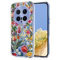 Coque Honor Magic8 Pro en TPU à motif floral - Lys