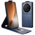 Étui à rabat vertical Honor Magic8 Pro avec support - Bleu foncé