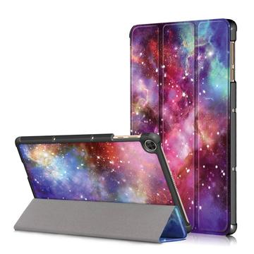 Étui à Rabat Smart Huawei MatePad T10/T10s - Série Tri-Fold - Galaxie