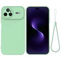 Coque Huawei Nova 15 Pro en silicone liquide avec dragonne