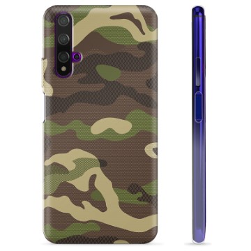 Coque Huawei Nova 5T en TPU - Camouflage