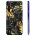 Coque Huawei Nova 5T en TPU - Feuilles Dorées