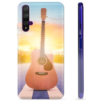 Coque Huawei Nova 5T en TPU - Guitare