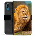 Étui Portefeuille Premium Huawei P20 - Lion
