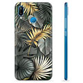 Coque Huawei P20 Lite en TPU - Feuilles Dorées