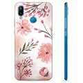 Coque Huawei P20 Lite en TPU - Fleurs Roses