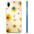 Coque Huawei P20 Lite en TPU - Tournesol