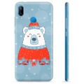 Coque Huawei P20 Lite en TPU - Ours de Noël