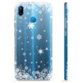 Coque Huawei P20 Lite en TPU - Flocons de Neige