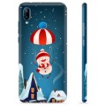Coque Huawei P20 Lite en TPU - Bonhomme de Neige