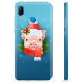 Coque Huawei P20 Lite en TPU - Cochonnet d'Hiver
