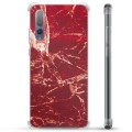 Coque Hybride Huawei P20 Pro - Marbre Rouge