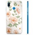 Coque Huawei P20 Lite en TPU - Motif Floral
