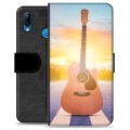Étui Portefeuille Premium Huawei P20 Lite - Guitare