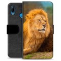 Étui Portefeuille Premium Huawei P20 Lite - Lion