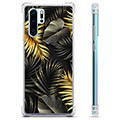 Coque Hybride Huawei P30 Pro - Feuilles Dorées