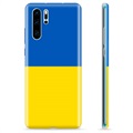 Coque Huawei P30 Pro en TPU Drapeau Ukraine - Jaune et bleu clair