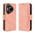 Étui portefeuille Huawei Pura 90 Pro Max Porte-Cartes - Rose