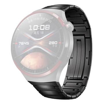 Bracelet de remplacement Huawei Watch 4 Pro en titane - Noir