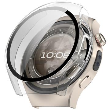 Coque Huawei Watch 5 en Plastique avec Protecteur d\'Écran - 46mm - Claire