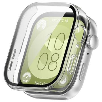 Coque Huawei Watch Fit 3 en Plastique avec Protecteur d\'Écran - Claire